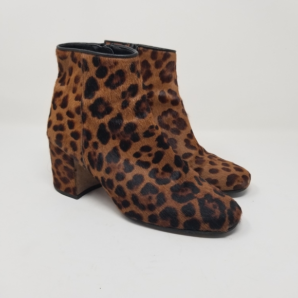 zara leopard boots